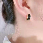 Dripping Glaze Korean Ear Cuffs