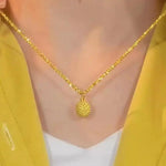 Durian Pendant Necklace