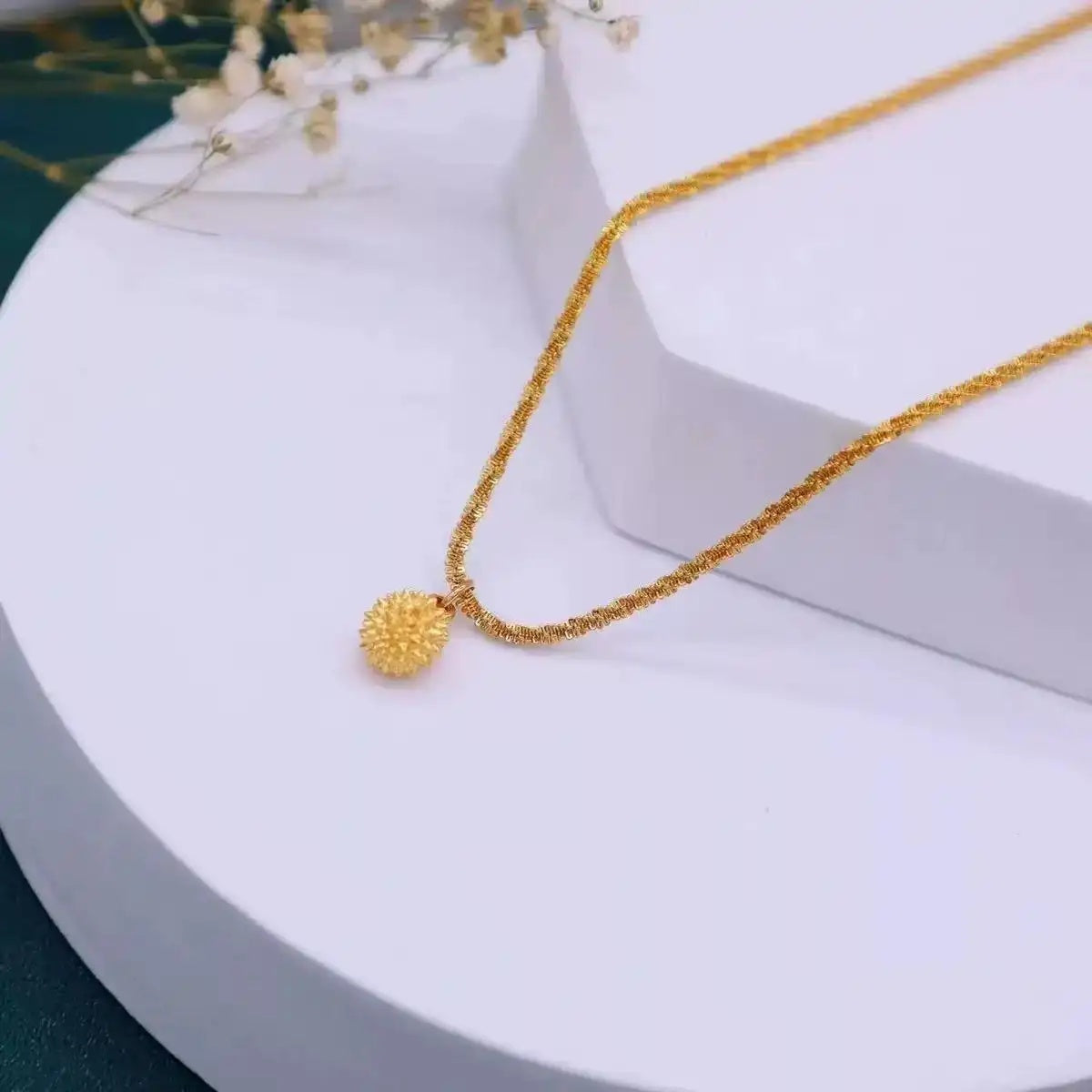 Durian Pendant Necklace