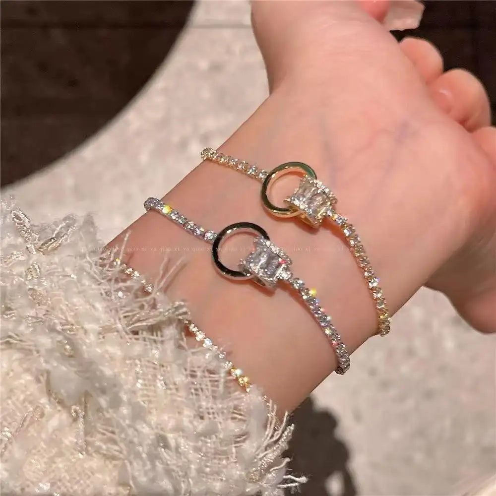 East Gate Two-Tone Slim Waist Bracelet