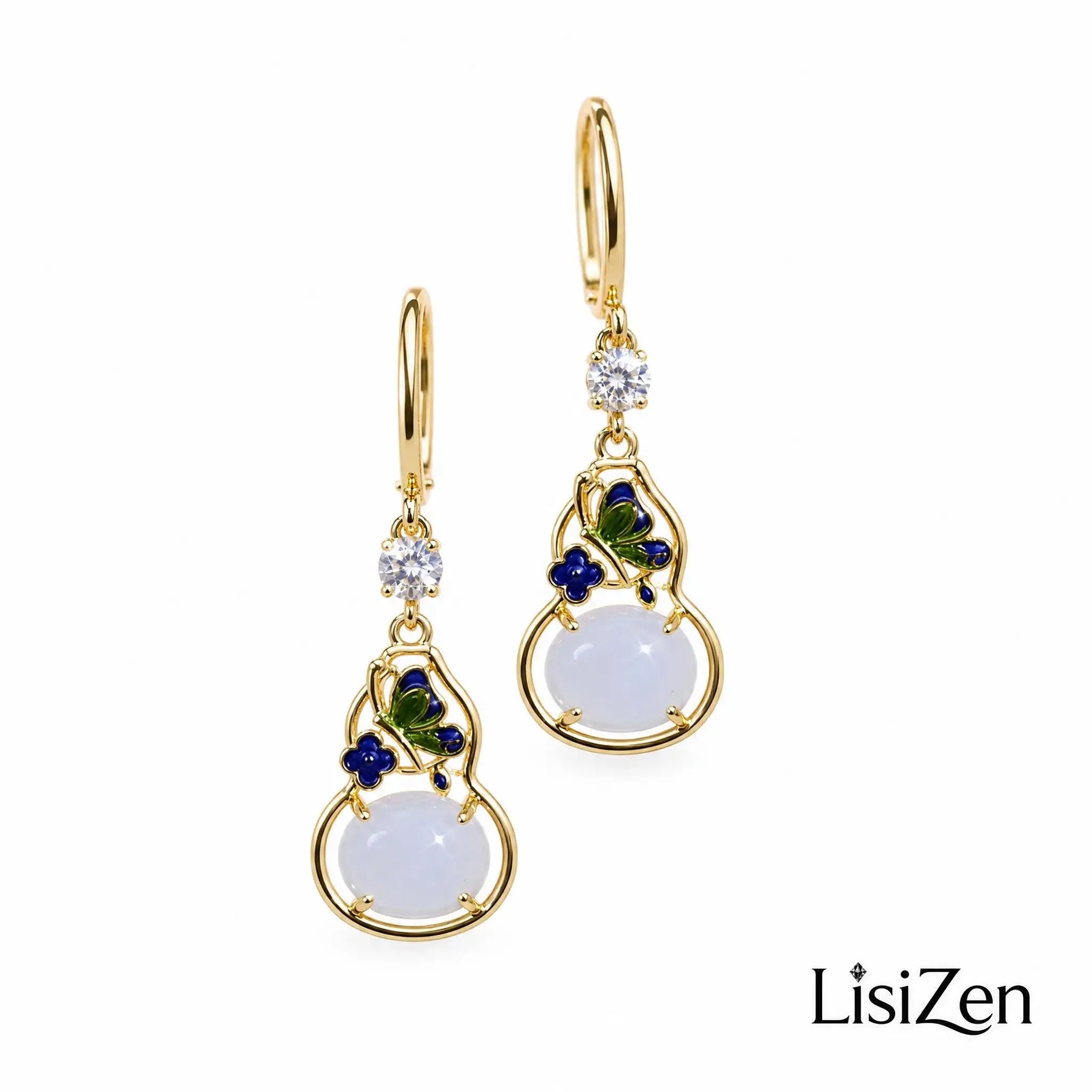 Eastern Aesthetic Asian- Drop Earrings