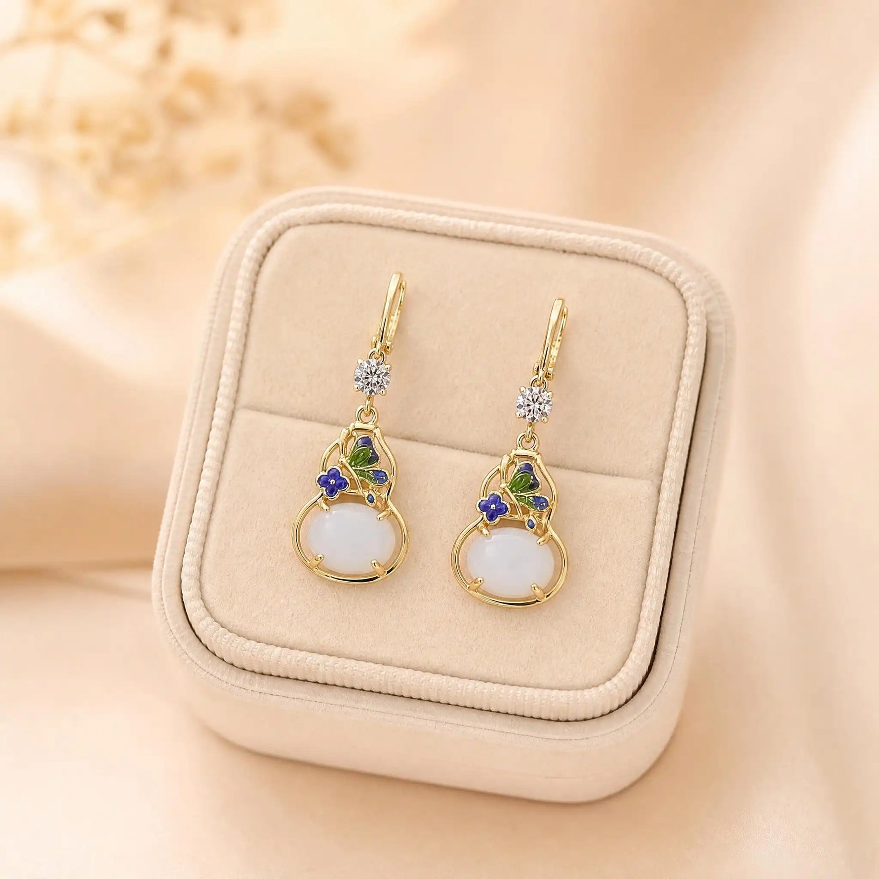 Eastern Aesthetic Asian- Drop Earrings