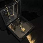 Eight-Point Star Pendant Necklace