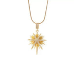 Eight-Point Star Pendant Necklace