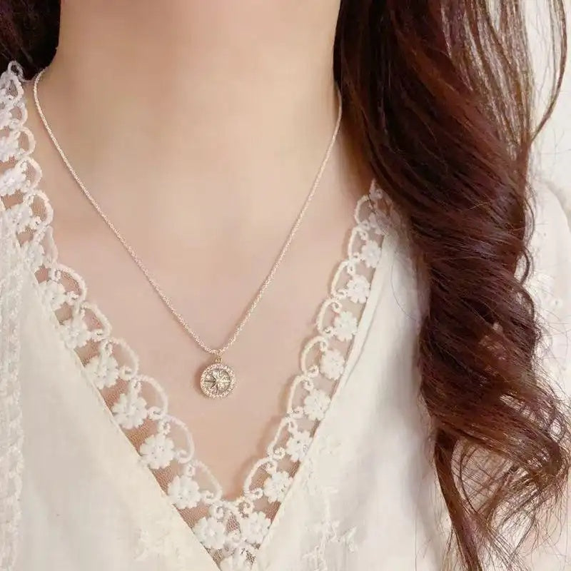 Eight-Pointed Starry Sky Necklace