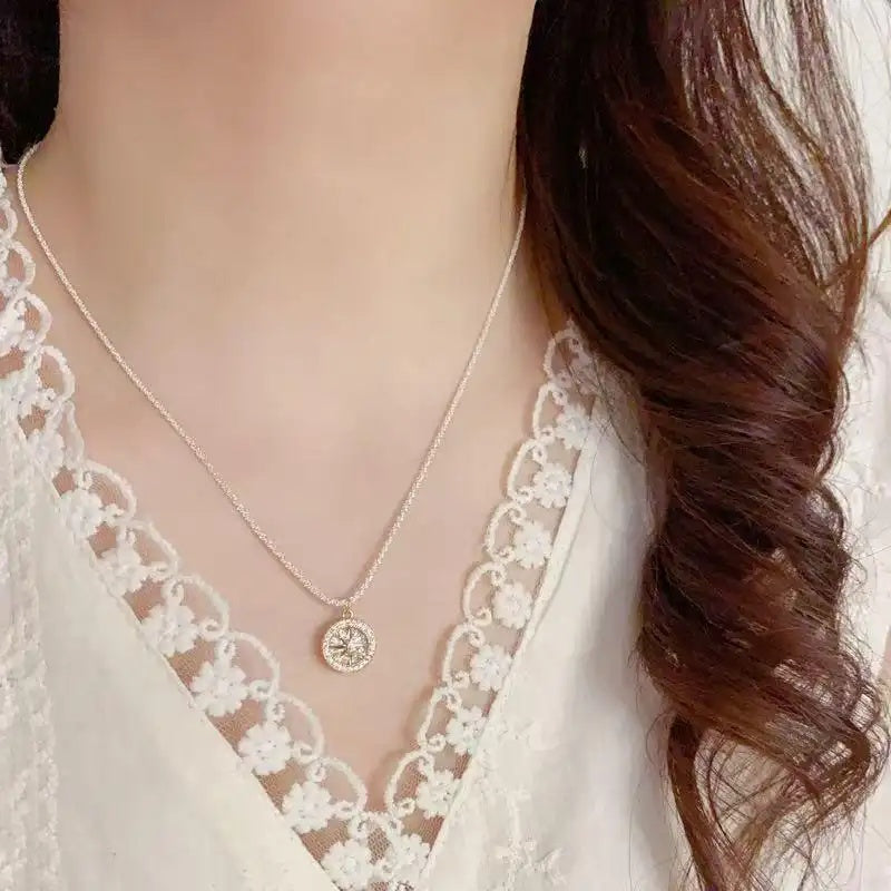 Eight-Pointed Starry Sky Necklace