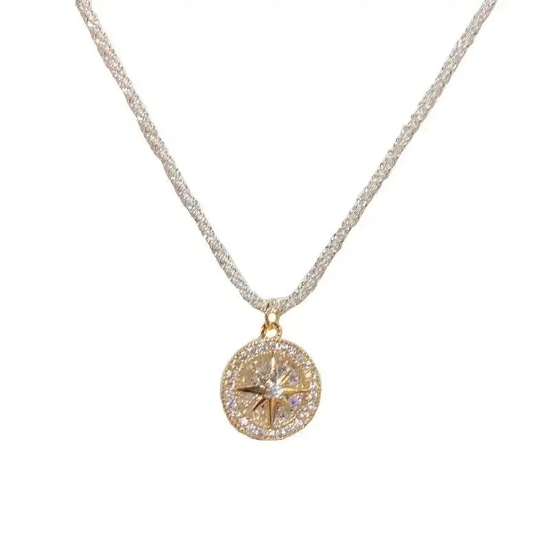Eight-Pointed Starry Sky Necklace