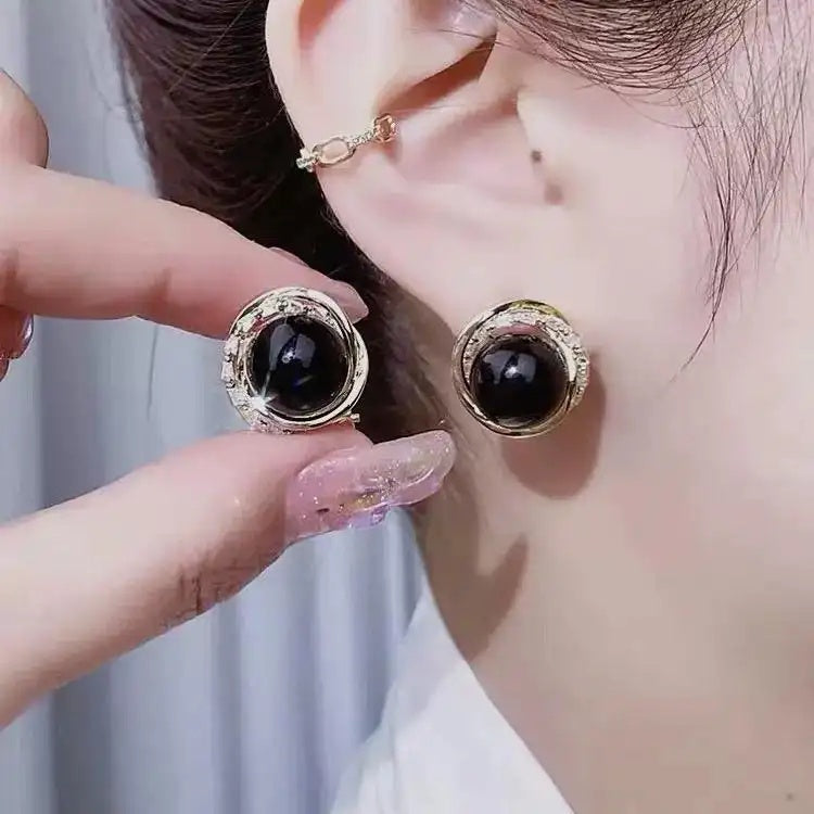 Festive Crystal Drop Earrings