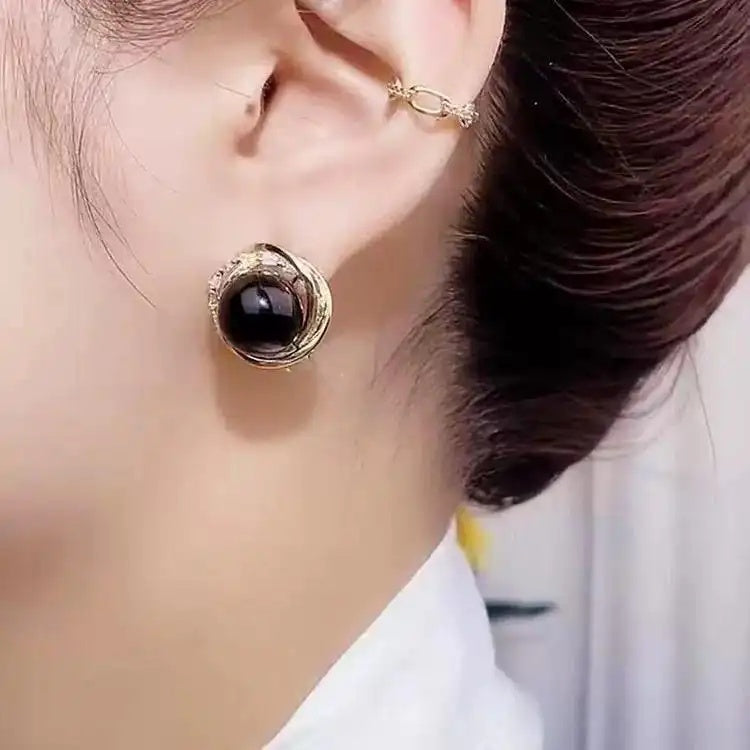 Festive Crystal Drop Earrings