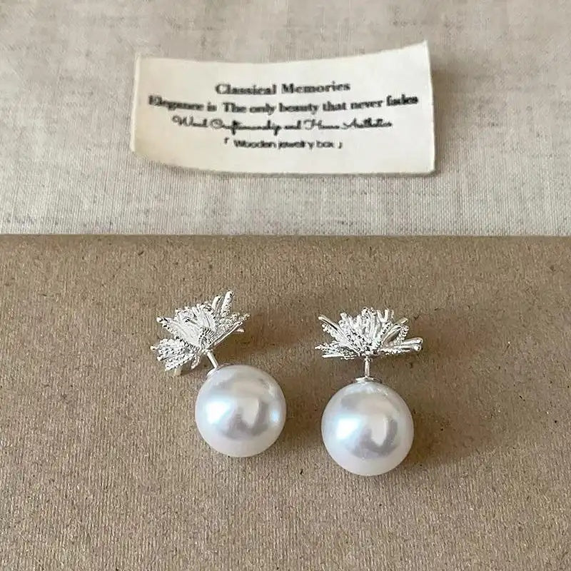 Firework Pearl Stud Earrings