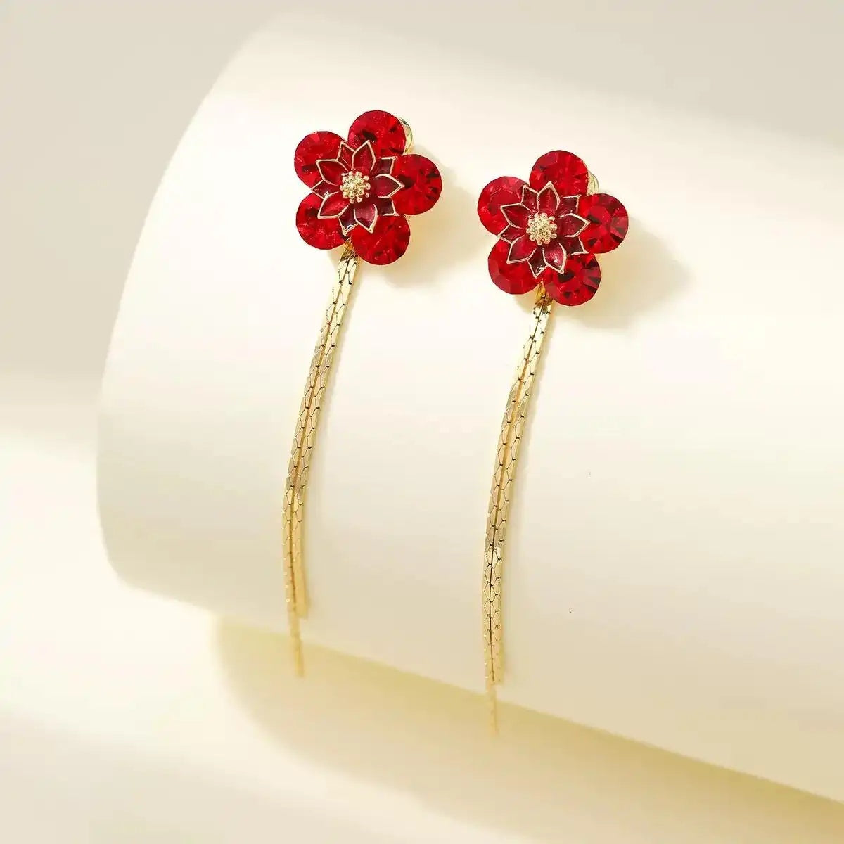 Flower Korean Stud Earrings