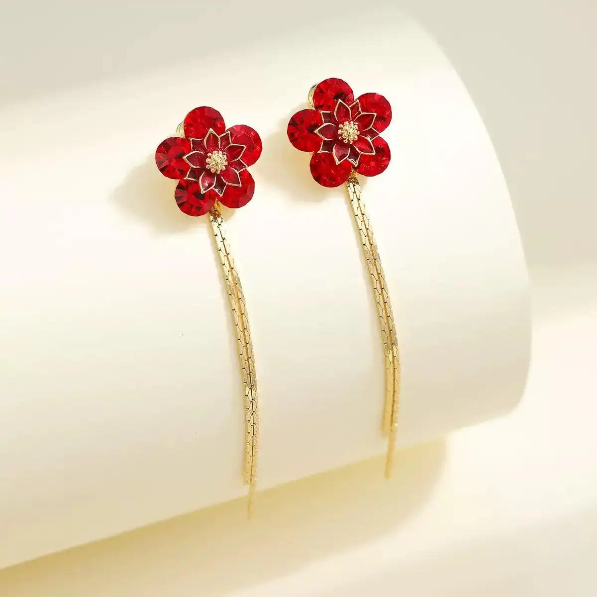 Flower Korean Stud Earrings