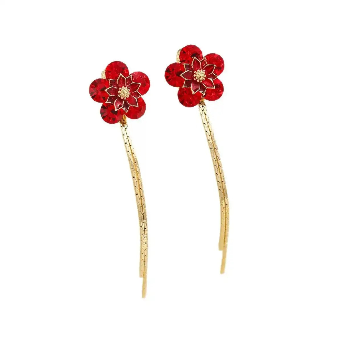 Flower Korean Stud Earrings