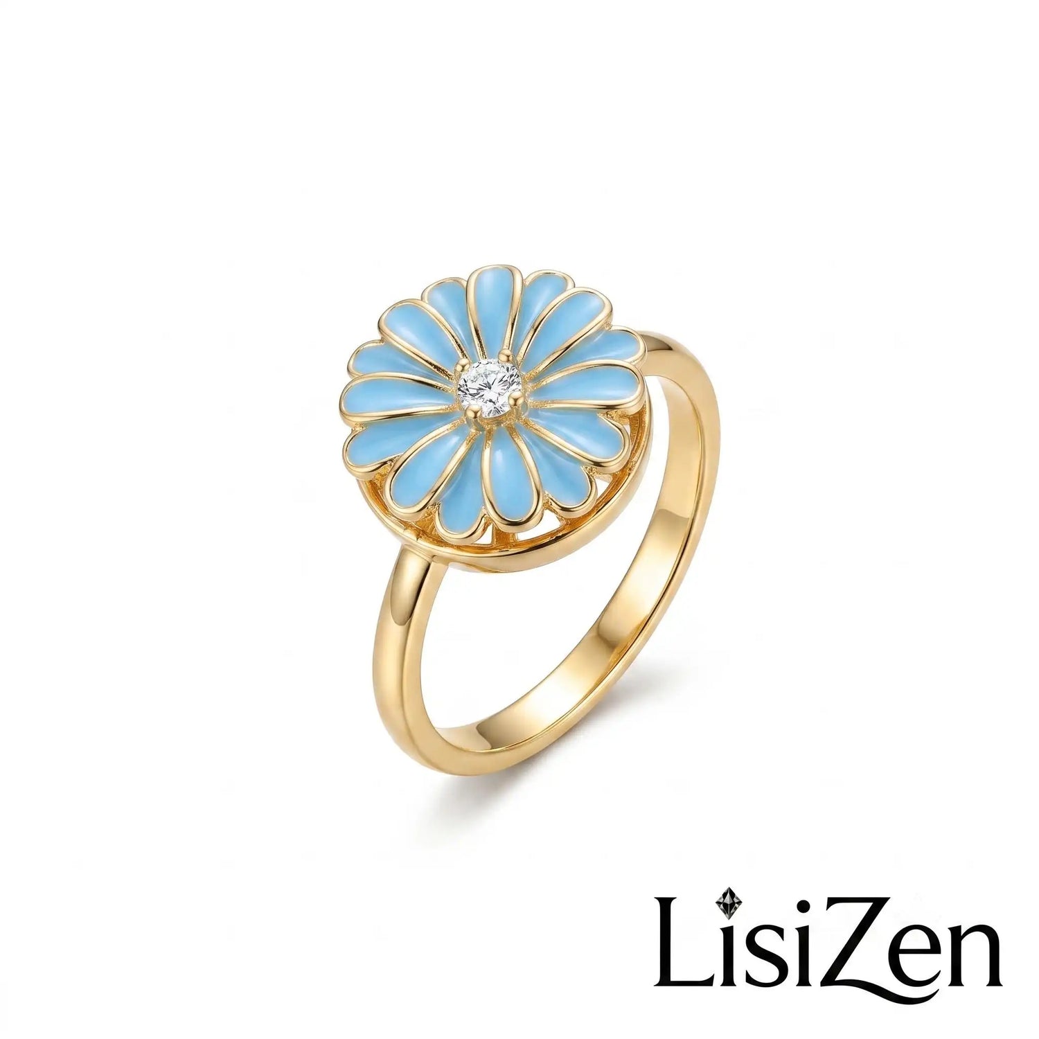 Flower Spinner Ring
