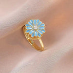 Flower Spinner Ring