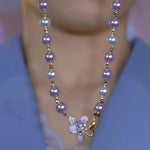 Forest Wisteria Shell Bead Necklace