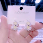 French Floral Beautiful Earrings