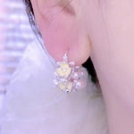 French Floral Beautiful Earrings
