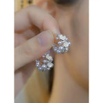 French Floral Beautiful Earrings