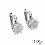 French Flower Stud Earrings