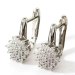 French Flower Stud Earrings