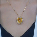 French Heart Necklace