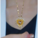 French Heart Necklace