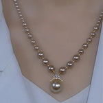 French Princess Crown Necklace