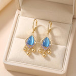 French Retro Baroque Pearl Earrings