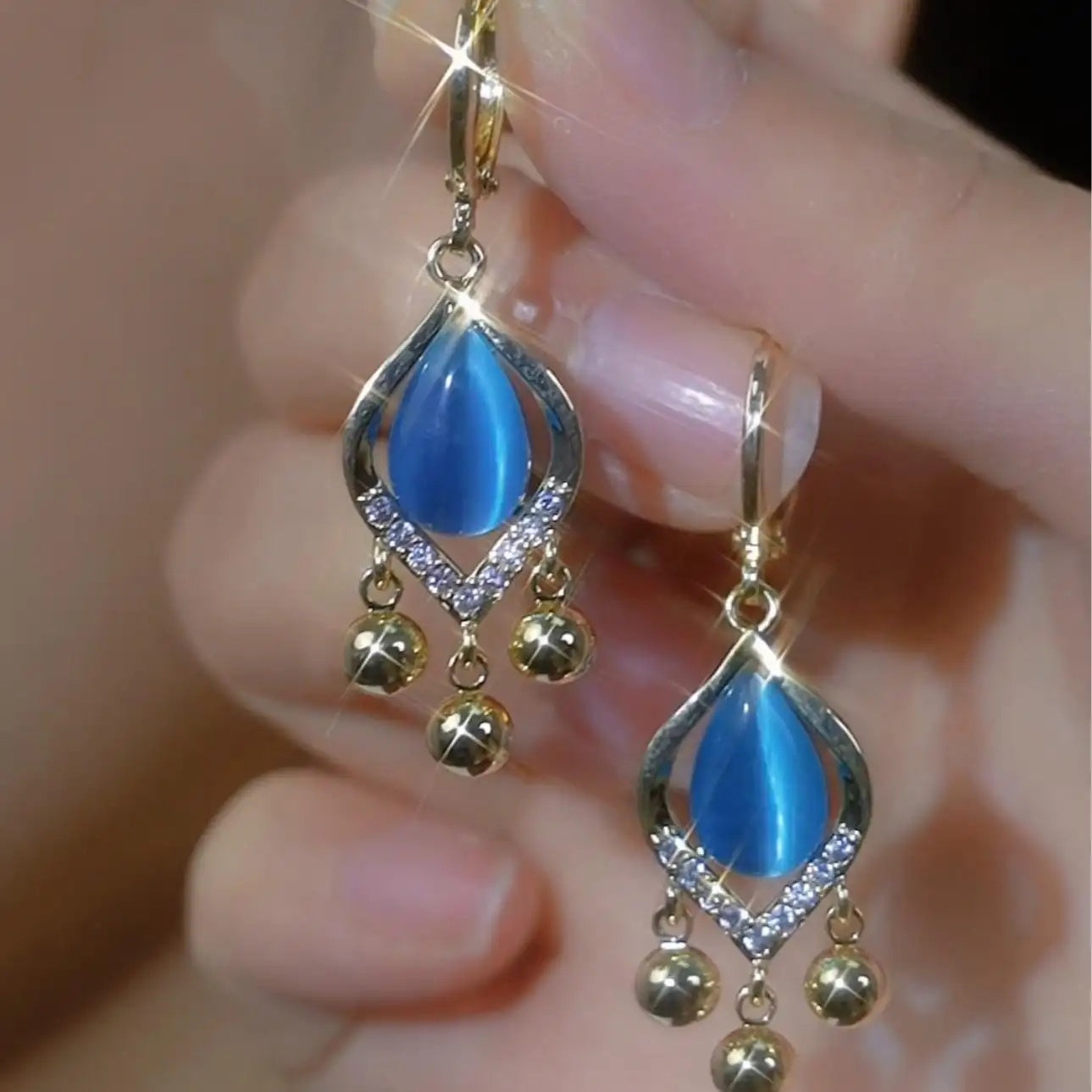French Retro Baroque Pearl Earrings