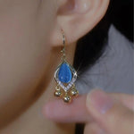 French Retro Baroque Pearl Earrings