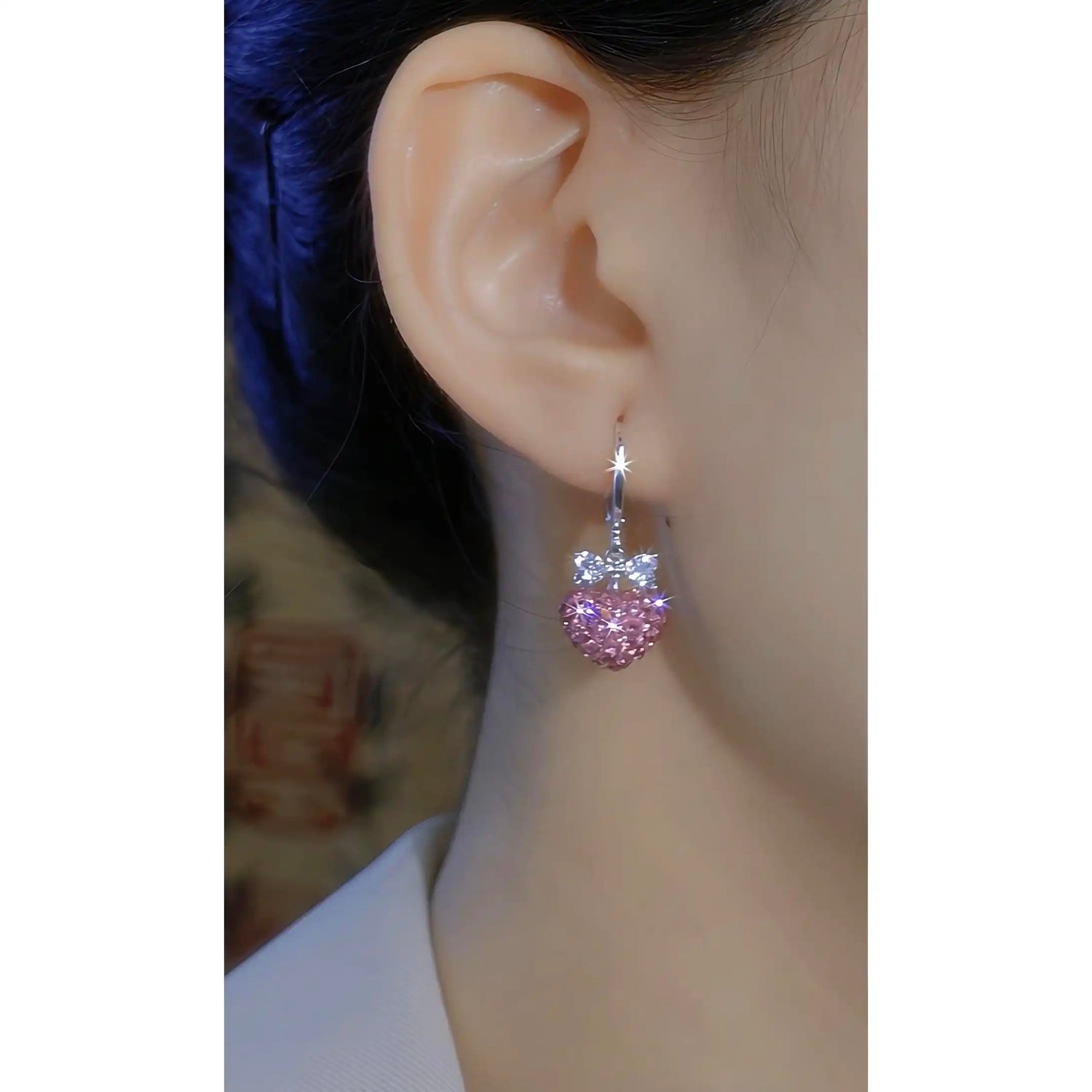 French Retro Flower Pearl Gentle Earrings