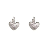 French Retro Minimalist Silver Metal Ear Cuffs