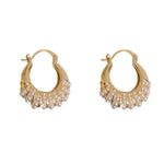 French Retro Pearl Bag Earrings