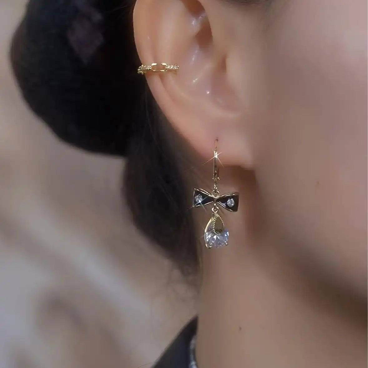 French Small Stud Earrings
