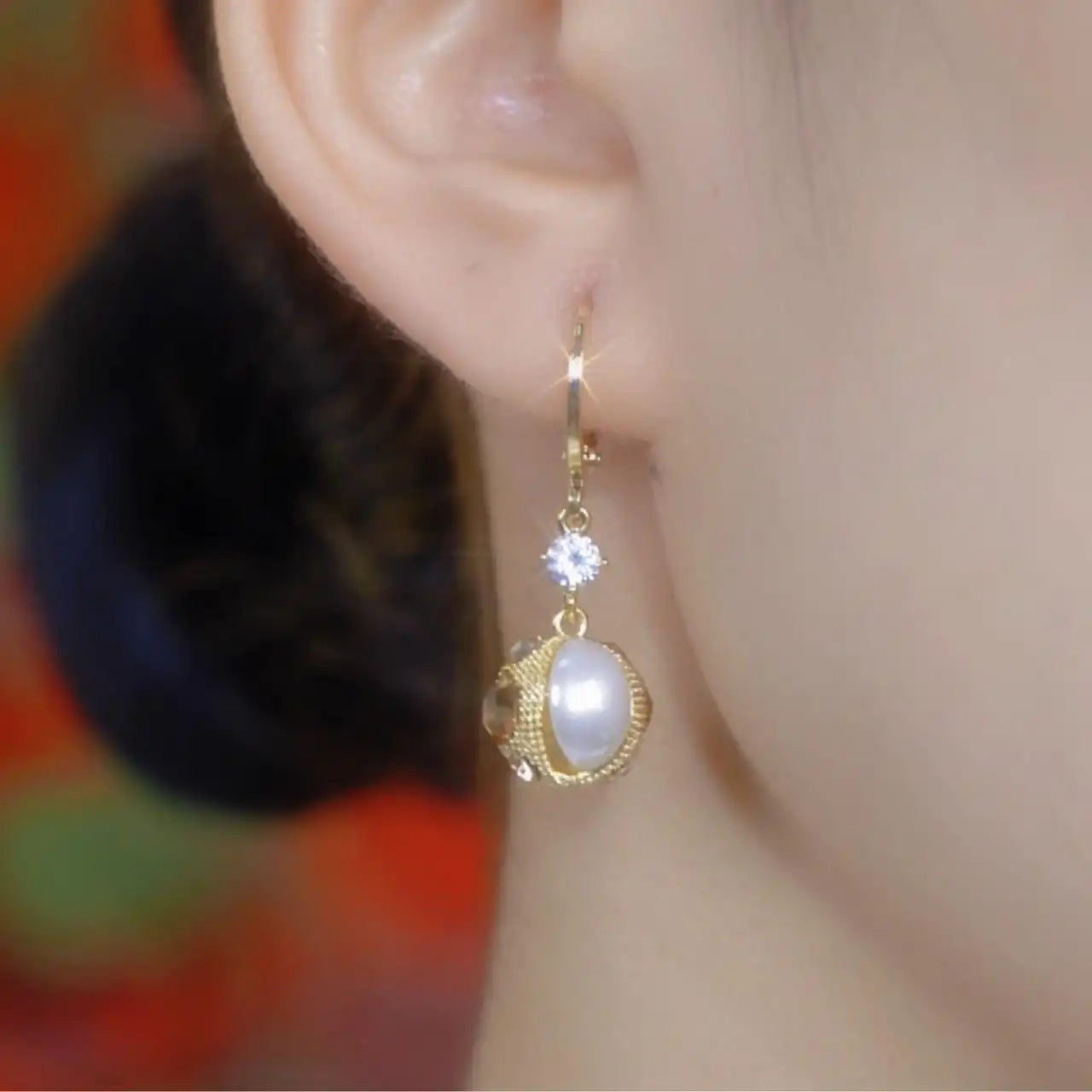 French Vintage Drop Earrings
