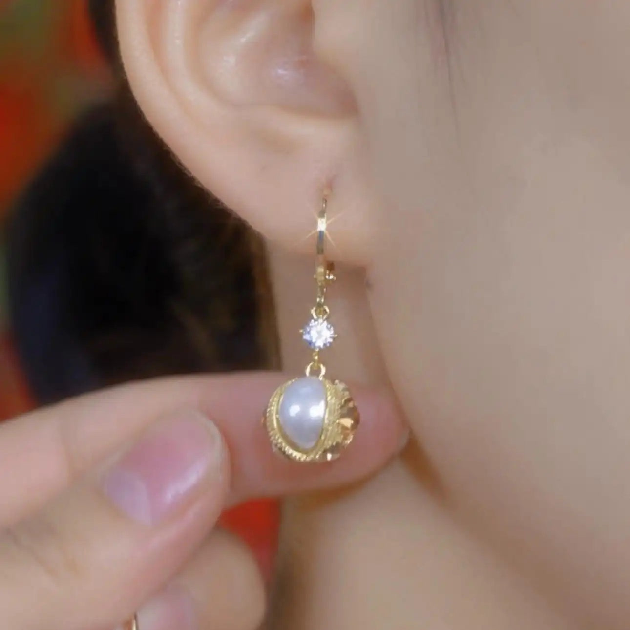 French Vintage Drop Earrings