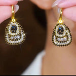 French Vintage Geometric Earrings