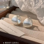 Frosted Stud Earrings