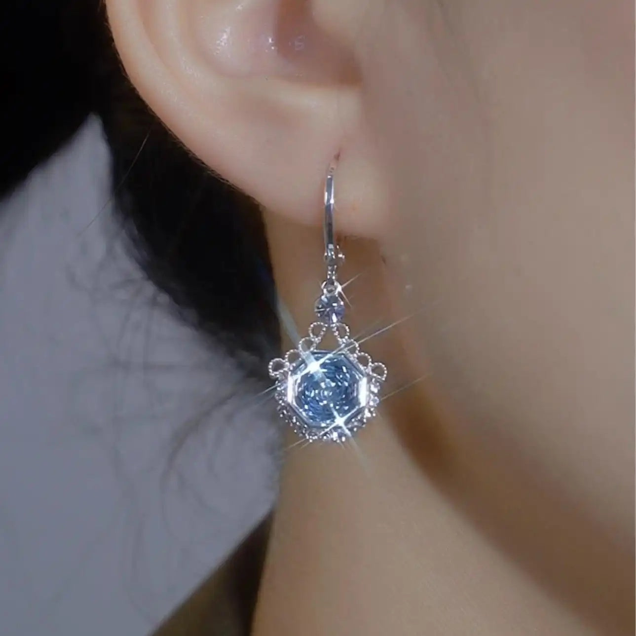 Geometric Ear Stud Earrings