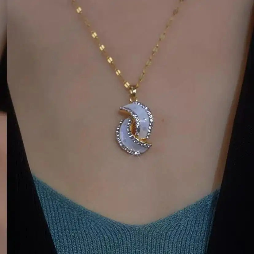 Geometric Ins French Necklace