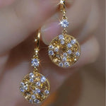 Geometric Long Drop Earrings