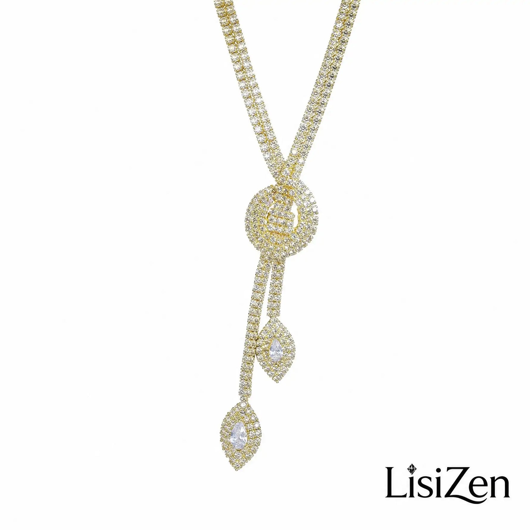 Geometric Teardrop Jewelry Set