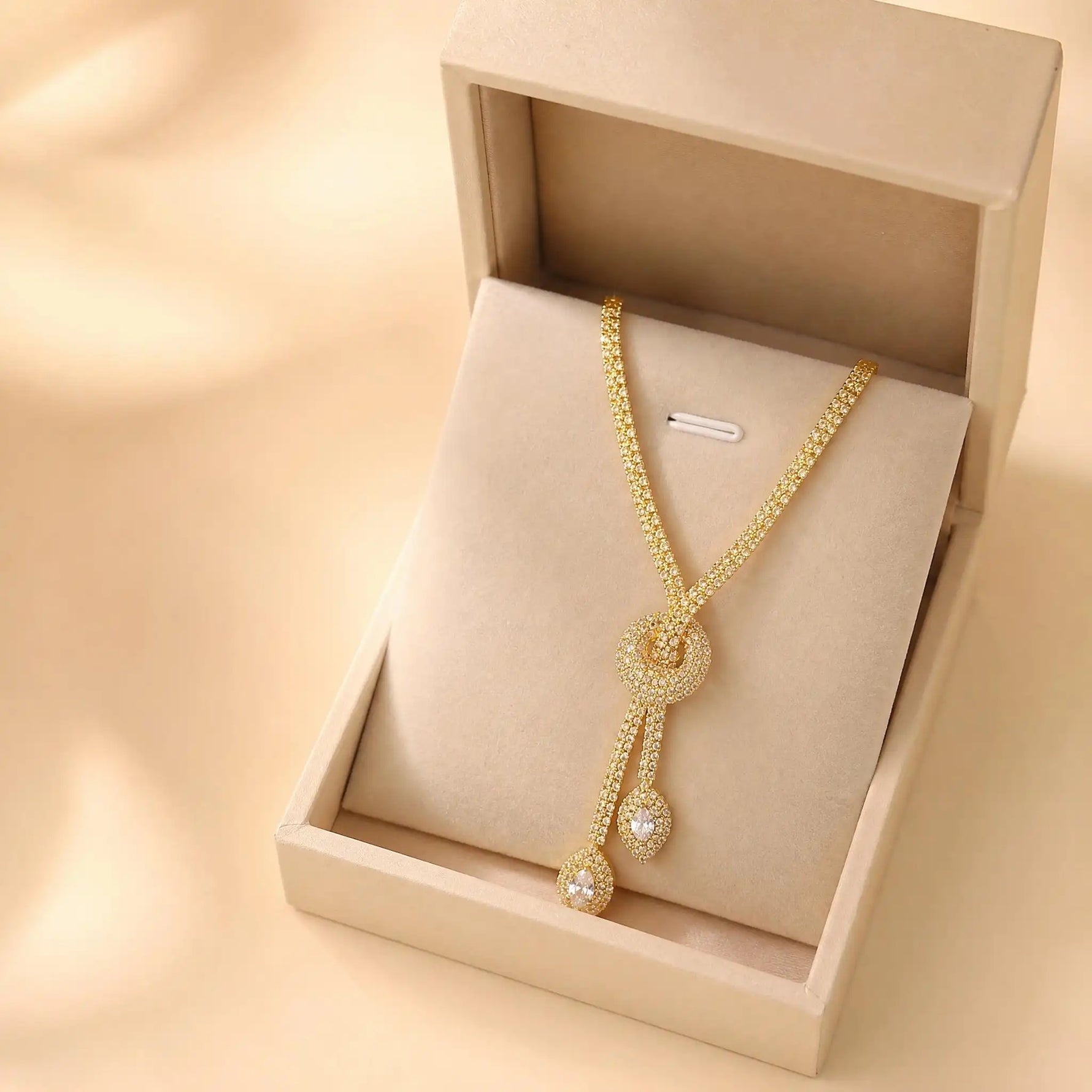 Geometric Teardrop Jewelry Set