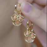 Ginkgo Leaf Earrings