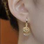 Ginkgo Leaf Earrings