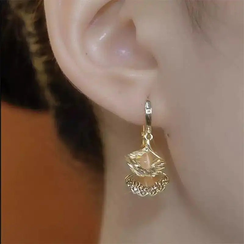 Ginkgo Leaf Earrings