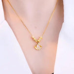 Ginkgo Leaf Necklace