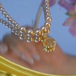 Ginkgo Leaf Trend Necklace