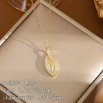 Gold- Cat Eye Necklace